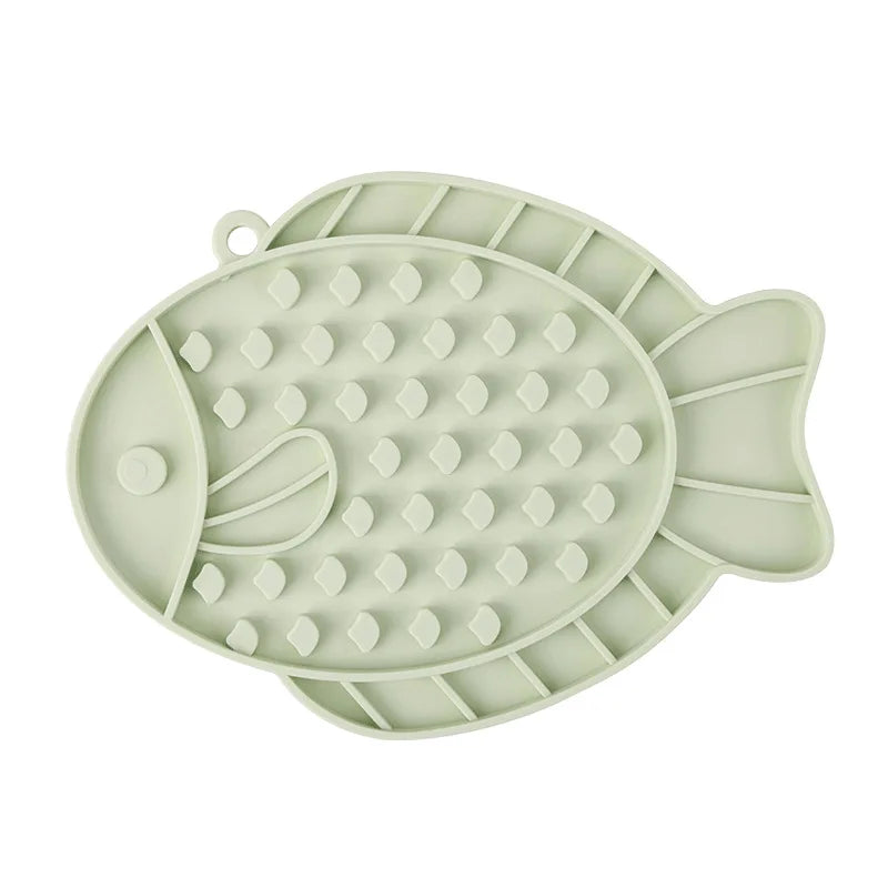 The Fish Lick Mat – Silicone Slow Feeder | Dear Tammy