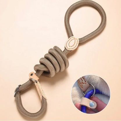 The Walk Rope Leash – Adjustable Braided Dog Lead