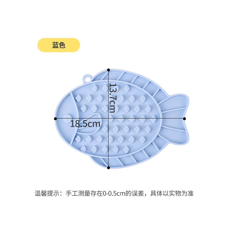 The Fish Lick Mat – Silicone Slow Feeder | Dear Tammy
