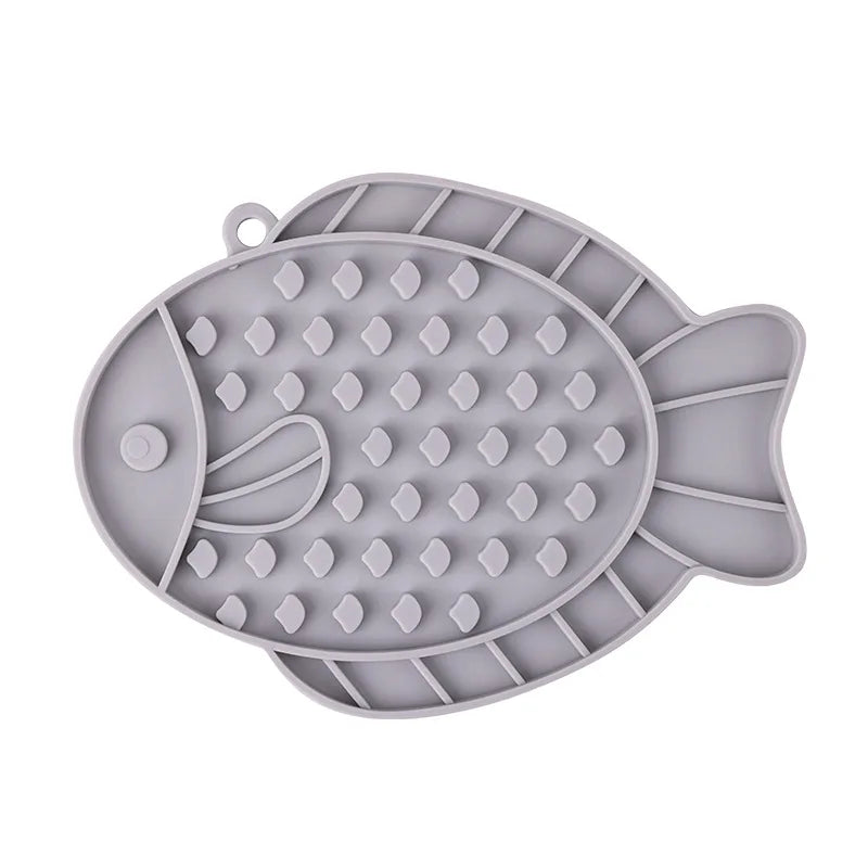 The Fish Lick Mat – Silicone Slow Feeder | Dear Tammy